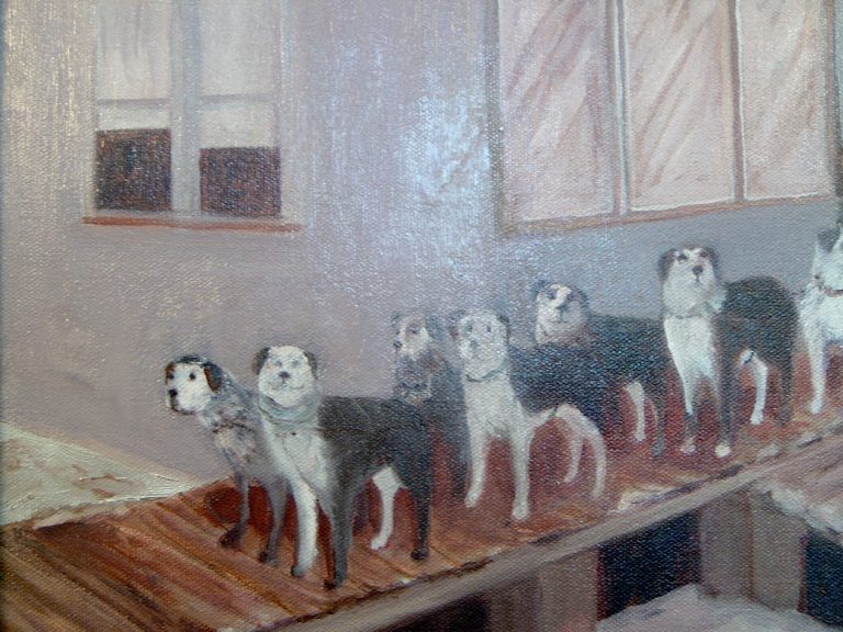 Painting by Scott McDaniel