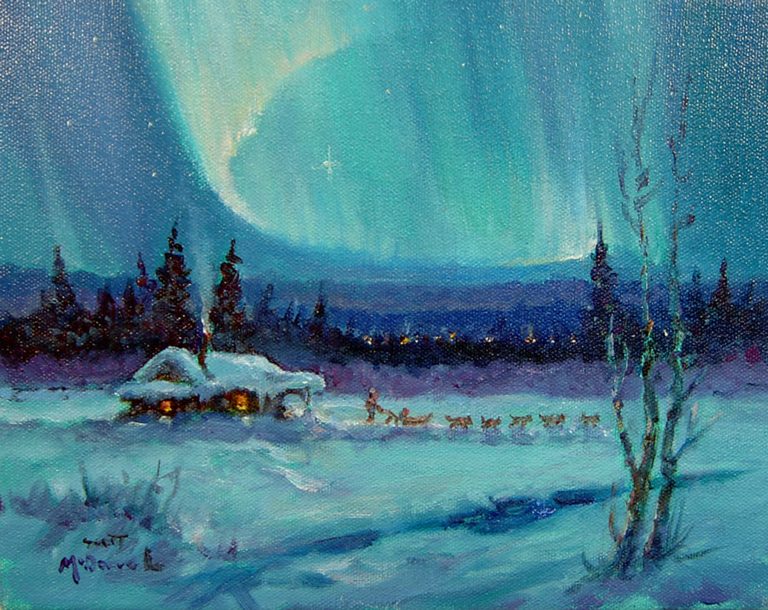 Painting by Scott McDaniel