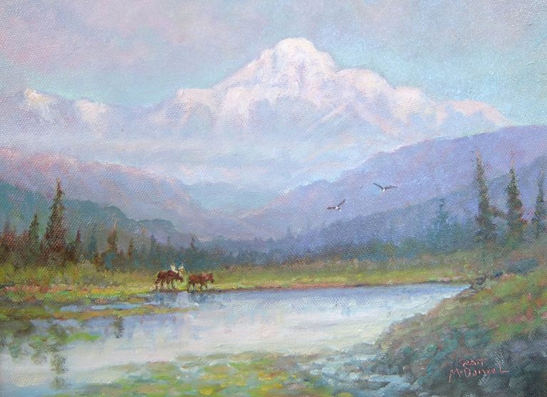 Courting McKinley painting by Scott McDaniel