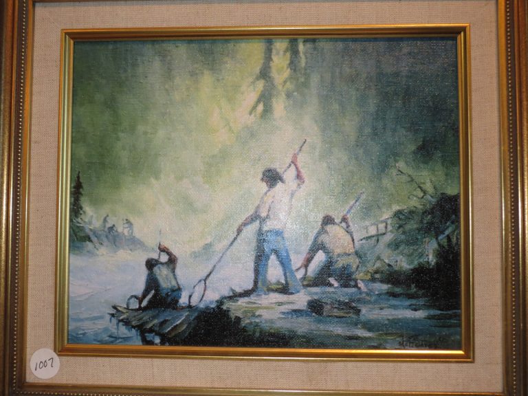 River Fishing painting by Scott McDaniel