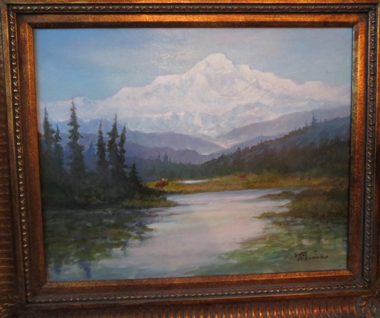 Mosquitos and Mountains painting by Scott McDaniel