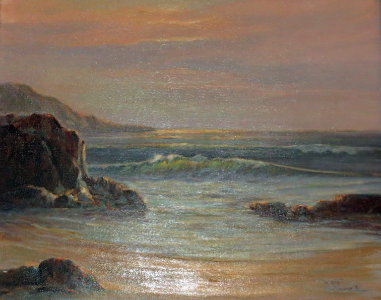 Moms Surf painting by Scott McDaniel