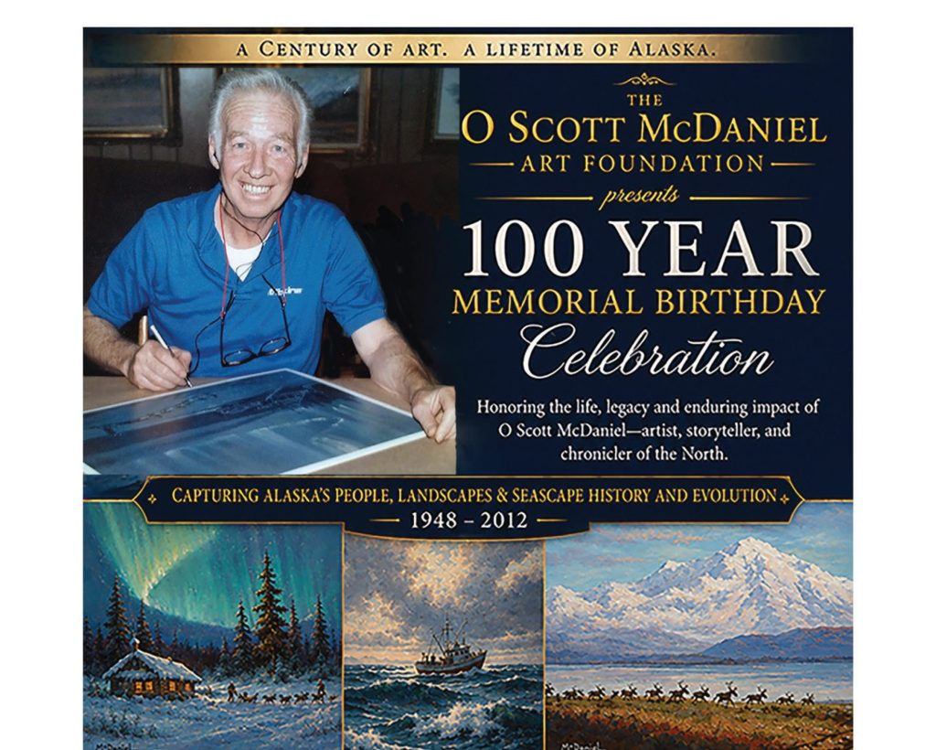 100 year birthday celebration flyer